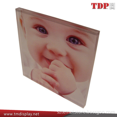 New Wholesale excellent quality plastic clear acrylic cup coaster